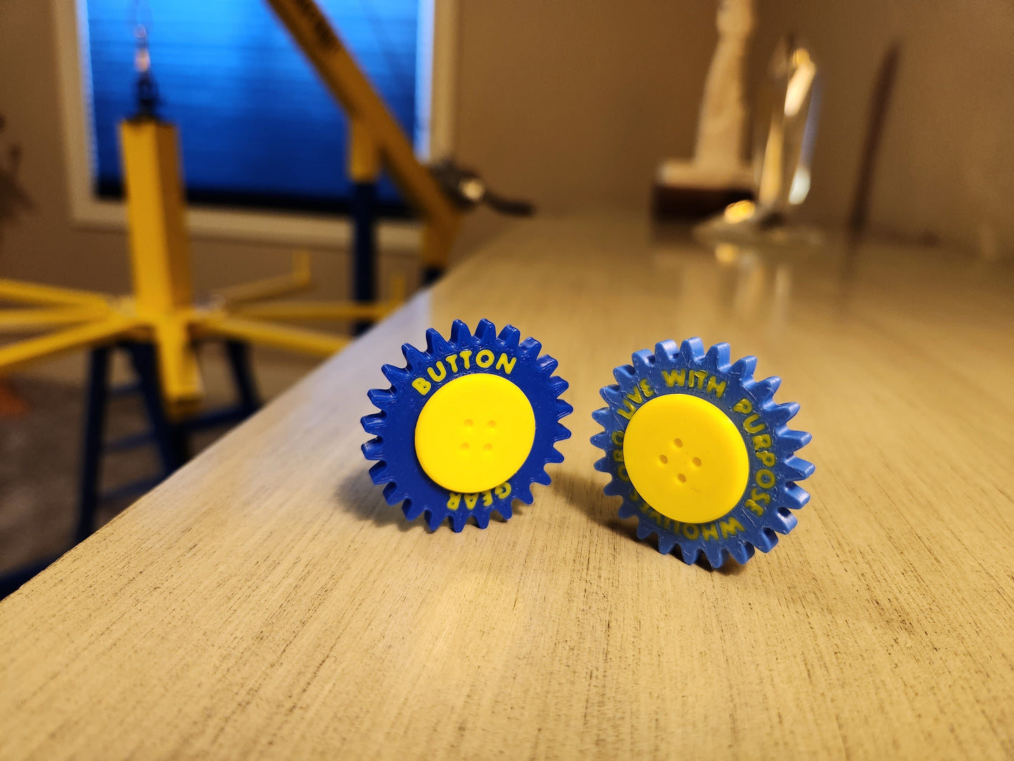 Fidget spinner | Button Gear (x4)
