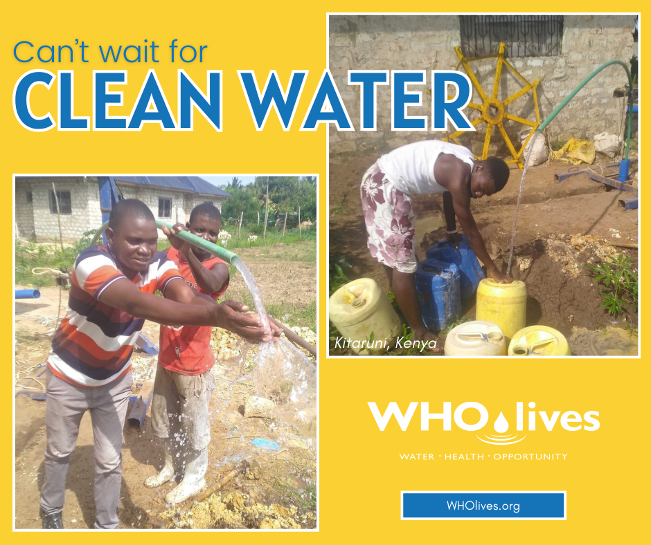 Empower 2 families with clean water