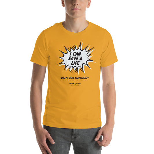 T-shirt (unisex) | superpower